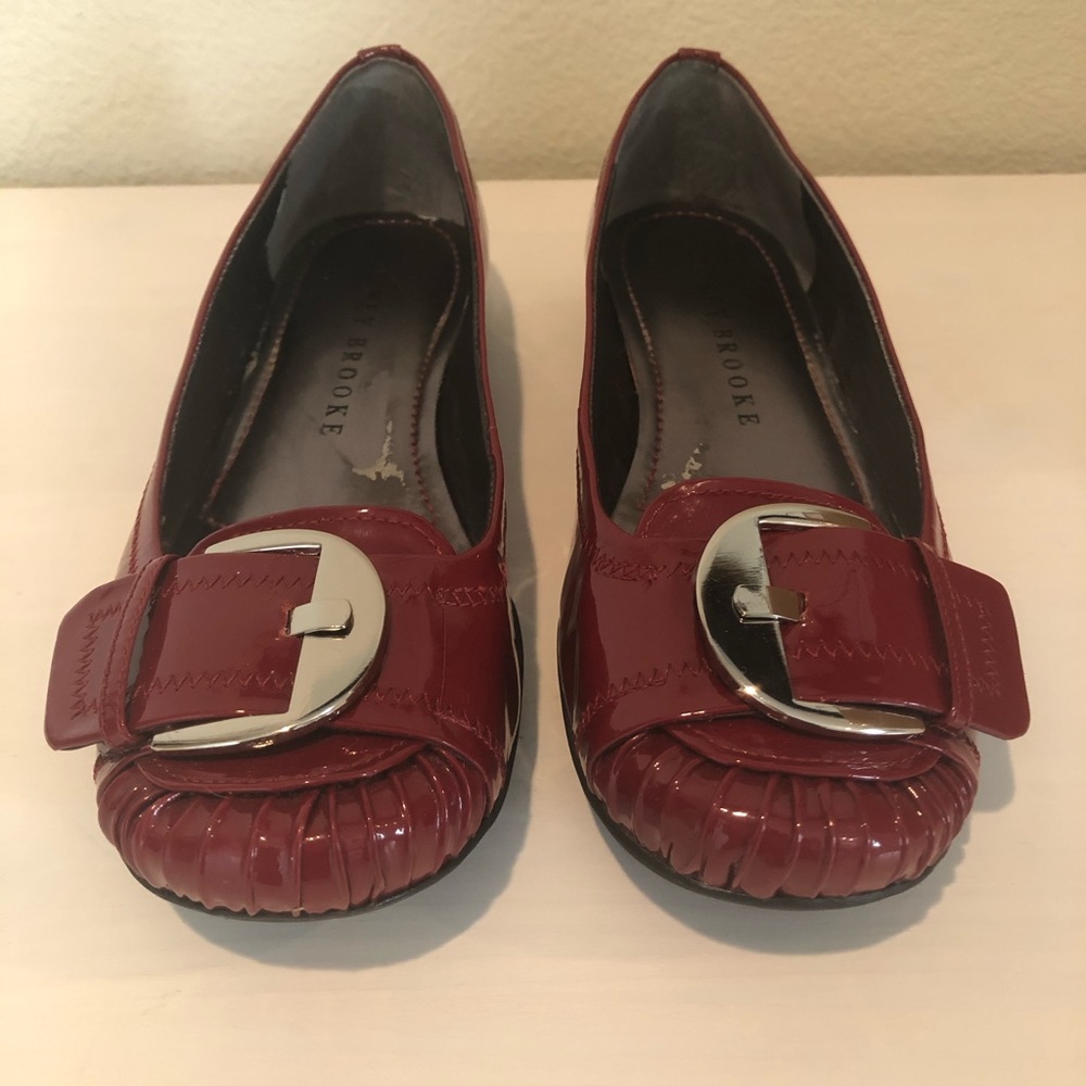 Audrey Brooke Red Flats ❤️